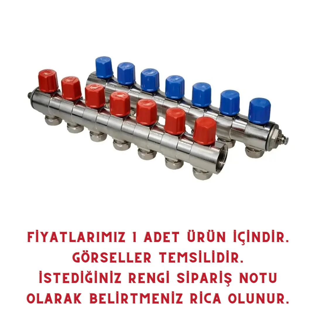 KENDİNDEN VANALI KOLLEKTÖR 7 Lİ