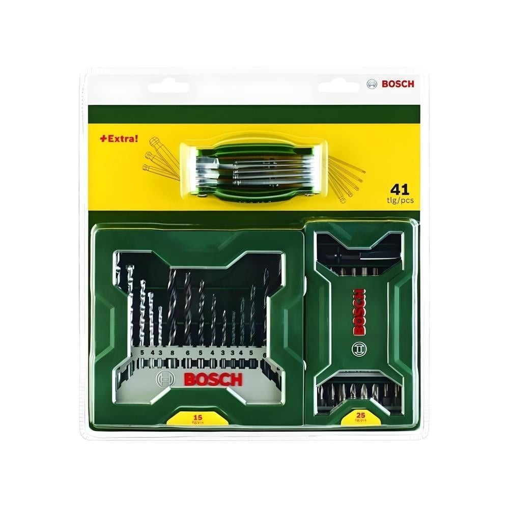 BOSCH X-Line 25+15+1 H&Vidalama&Matkap Ucu Set 41 parça