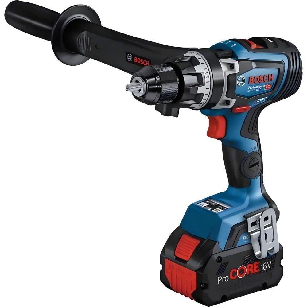 BOSCH AKÜLÜ DELME VİDALAMA DARBELİ GSB 18V-150 C (2x8.0Ah;L-Boxx)