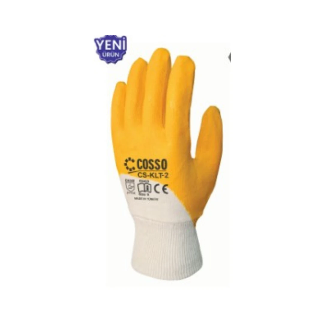 ELDIVEN NITRIL MAFEL TAM KAPLI SARI MF-004