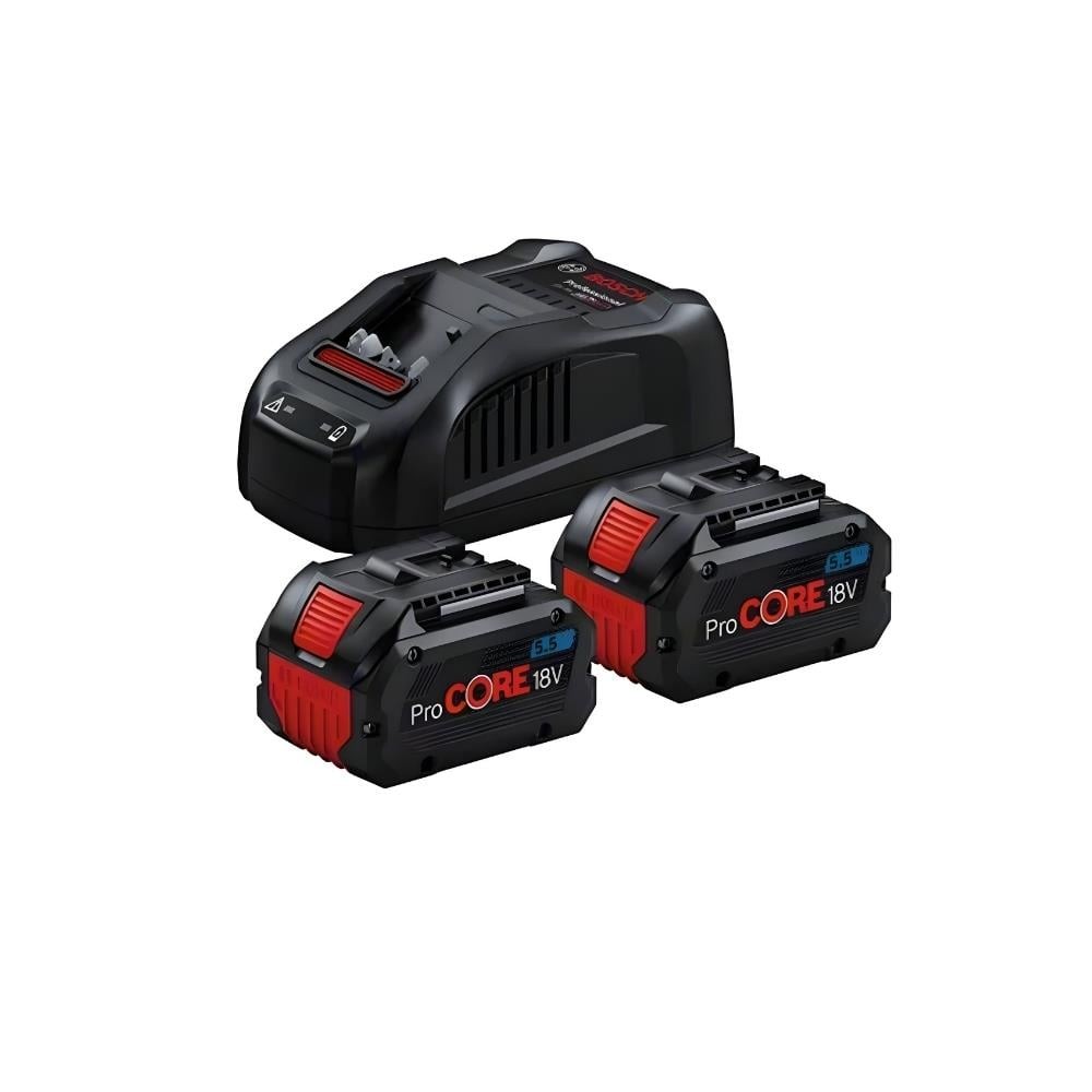 BOSCH YEDEK AKÜ SETI ProCORE (2x5.5Ah+GAL1880cv) 18V