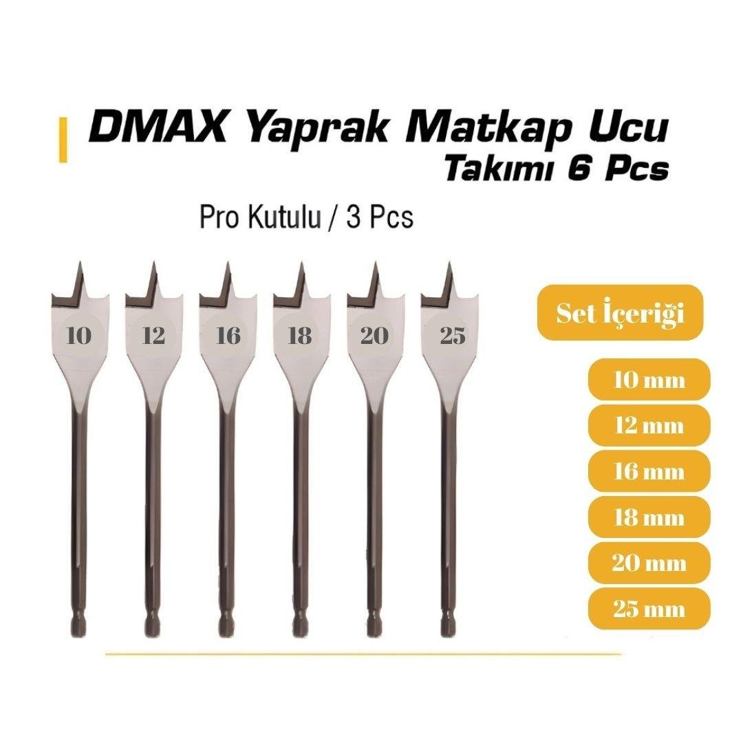 AHSAP DELME YAPRAK UCU TAKIMI 6 LI DMAX 4369