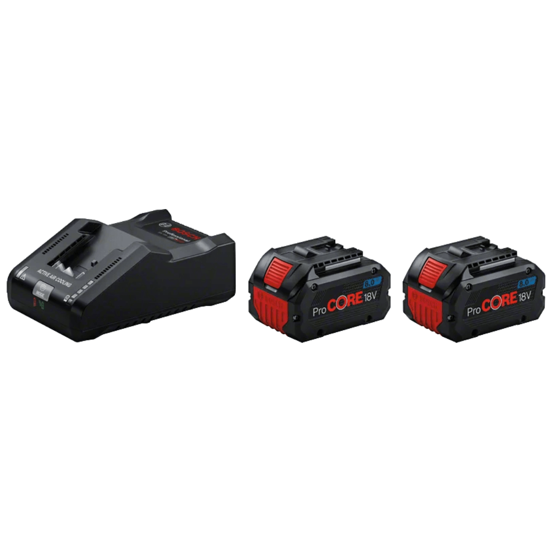 BOSCH YEDEK AKÜ SETİ ProCORE (2x8.0Ah+GAL18V) 18V