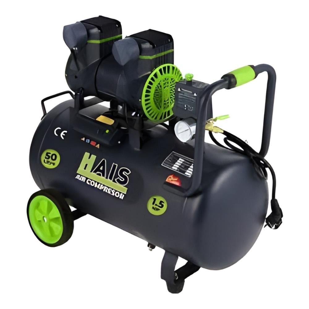 KOMPRESÖR MAKINESI HAISPRO 50 LT 1,5 HP SESSIZ YAGSIZ