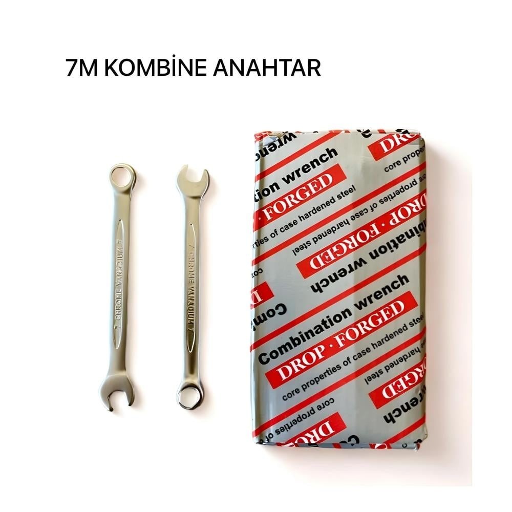 KOMBINE ANAHTARI TEK 7 NO - CHROM VANADIUM
