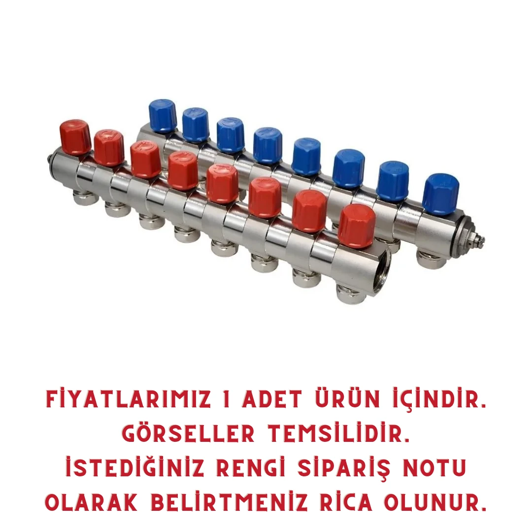 KENDİNDEN VANALI KOLLEKTÖR 8 Lİ