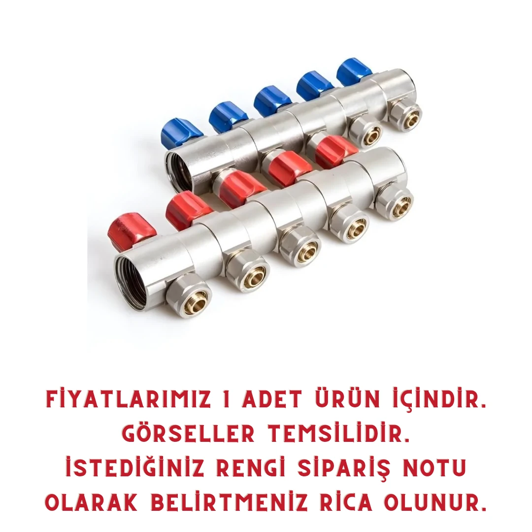 KENDİNDEN VANALI KOLLEKTÖR 5 Lİ