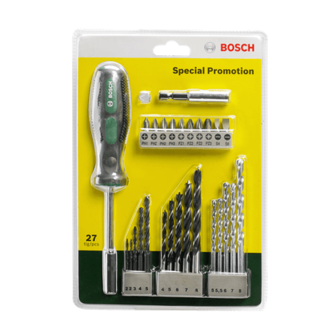 BOSCH DIY-P 27 Parça Delme ve Vidalama Ucu Seti