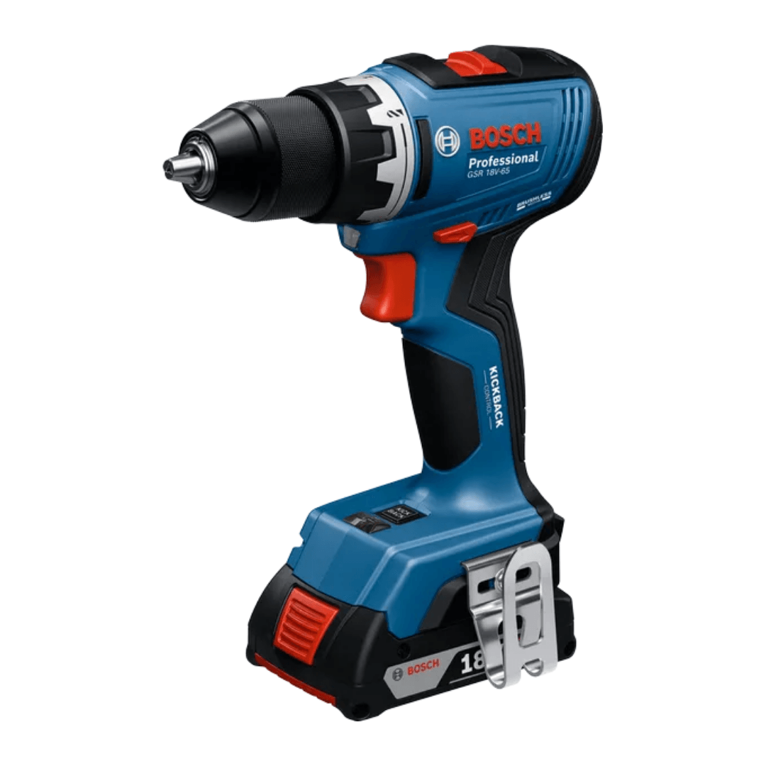BOSCH AKÜLÜ DELME VİDALAMA GSR 18V-65 (2x5.0Ah)