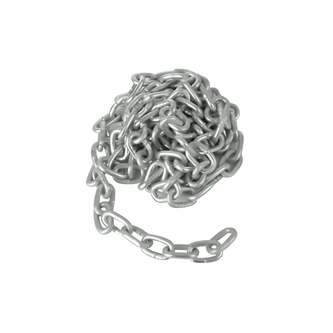 ZİNCİR DÜZ  6 MM GALVENİZ -MAKARALI