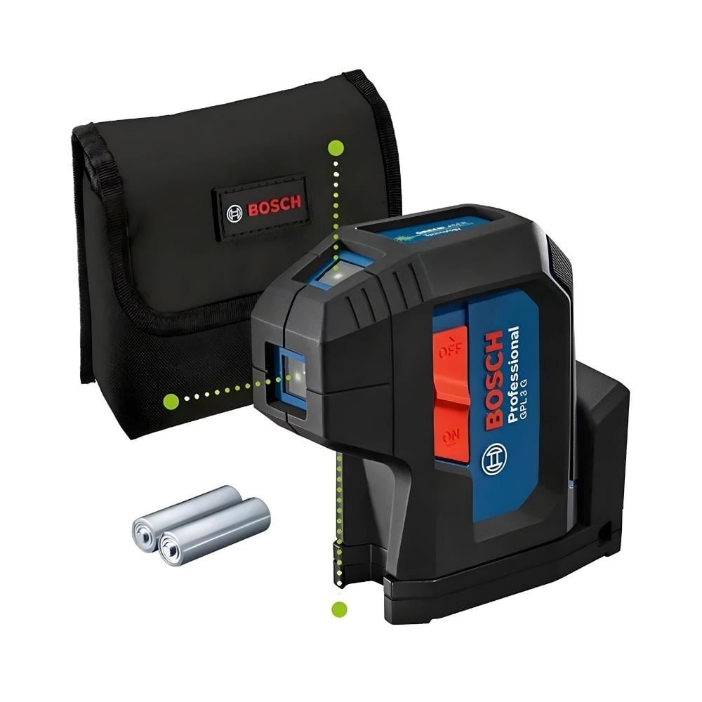 BOSCH LAZER HIZALAMA 3 NOKTA YESIL GPL 3 G