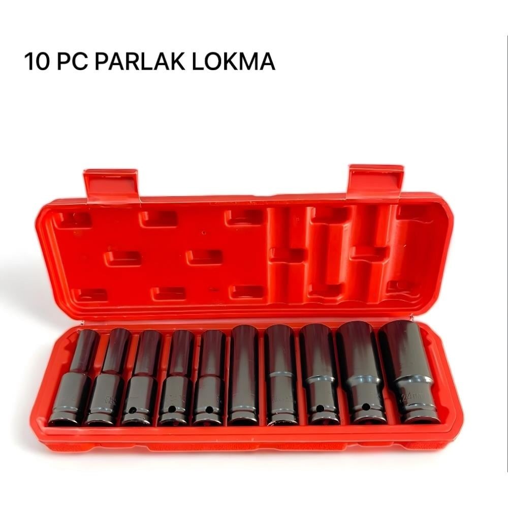 LOKMA TAKIMI HAVALI 1/2 10 PARÇA SIYAH