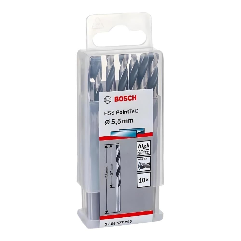 BOSCH HSSPointTeQ Metal Matkap Ucu 5,5mm 10'lu