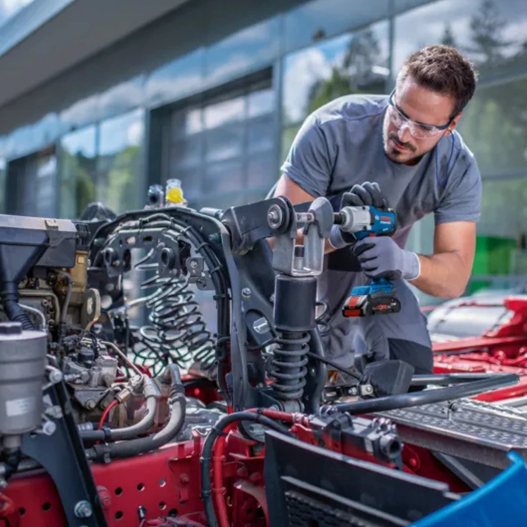 BOSCH AKÜLÜ SOMUN SIKMA GDS 18V-450 PC (Solo)