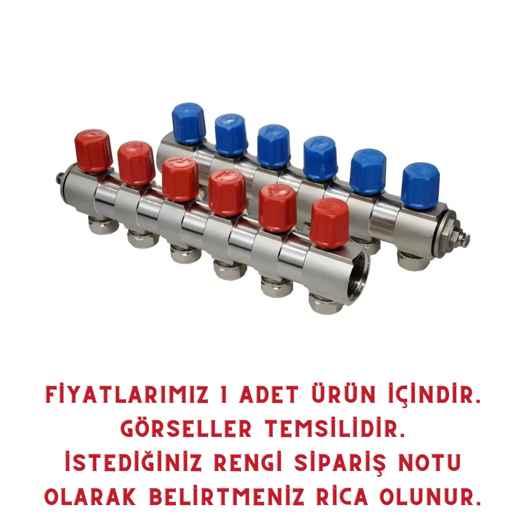 KENDİNDEN VANALI KOLLEKTÖR 6 LI