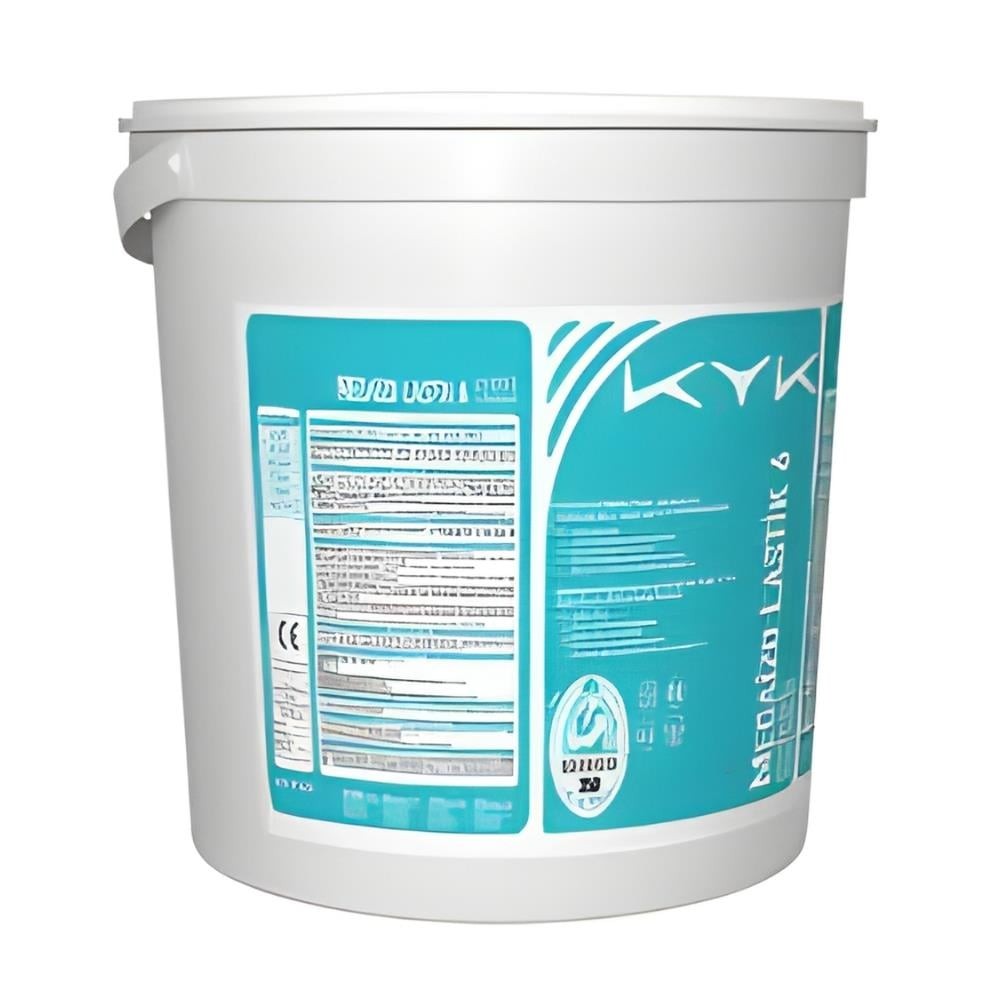 KYK MegaIzo Lastik 6 S203 Reçine Esasli UV Dayanimli Su Yalitim (5) / Beyaz