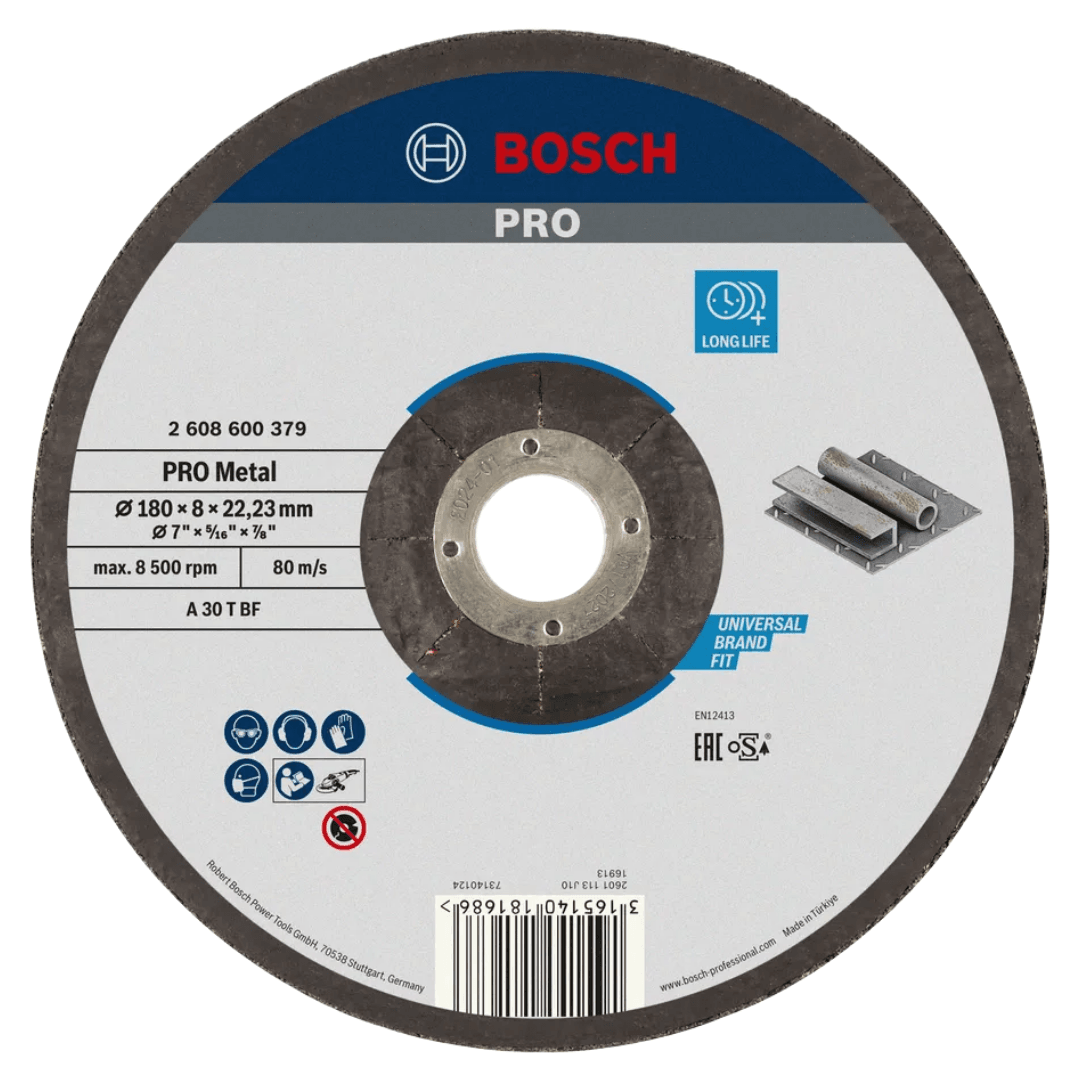 BOSCH TAŞLAMA TAŞI EXMetal 180*8,0 mm