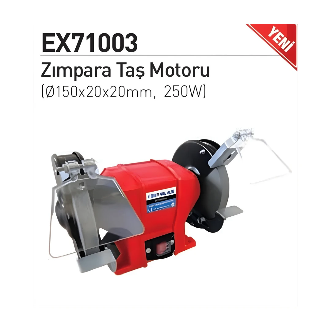 ZIMPARA TAŞ MOTORU EUROMAX EX71003 150 MM 250W