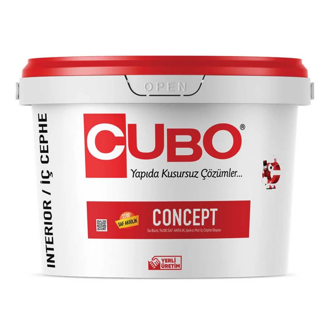 CUBO Concept İç Cephe Saf Akrilik B Baz 7,5 Lt