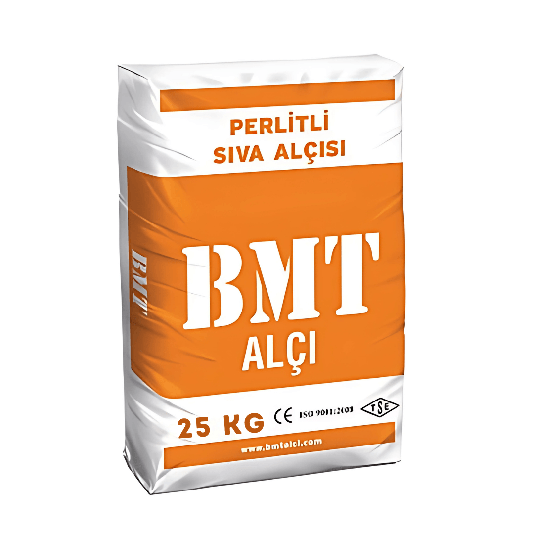 BMT PERLİTLİ EL SIVASI ALÇISI 25 KG