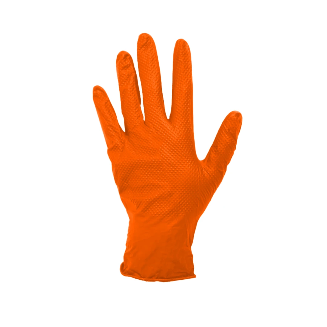 ELDİVEN TURUNCU NİTRİL MAUYENE ELDİVENİ BEYBİ DİAMOND (L)