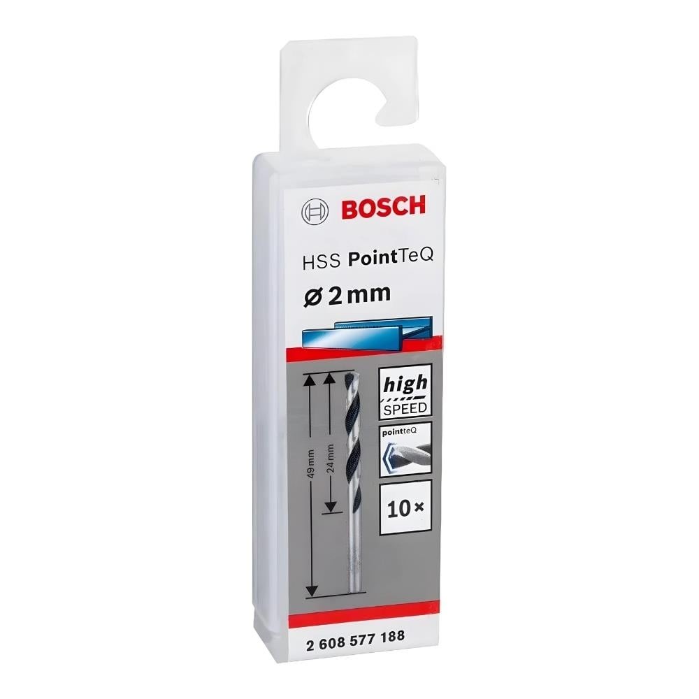 BOSCH HSSPointTeQ Metal Matkap Ucu 2,0mm 10'lu