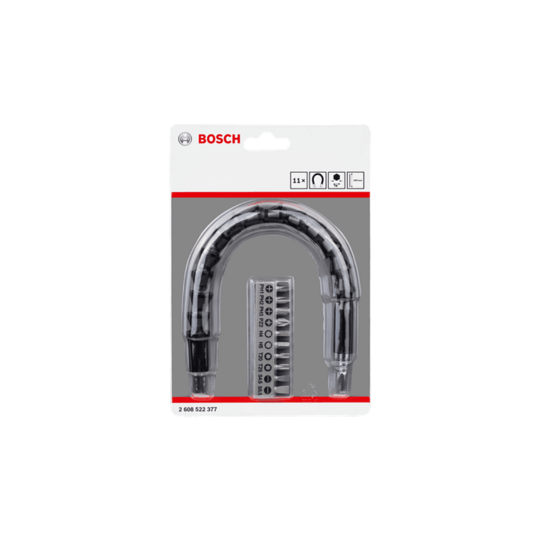 BOSCH Vidalama ve Uzatma Ucu Seti 10+1 30cm(P)