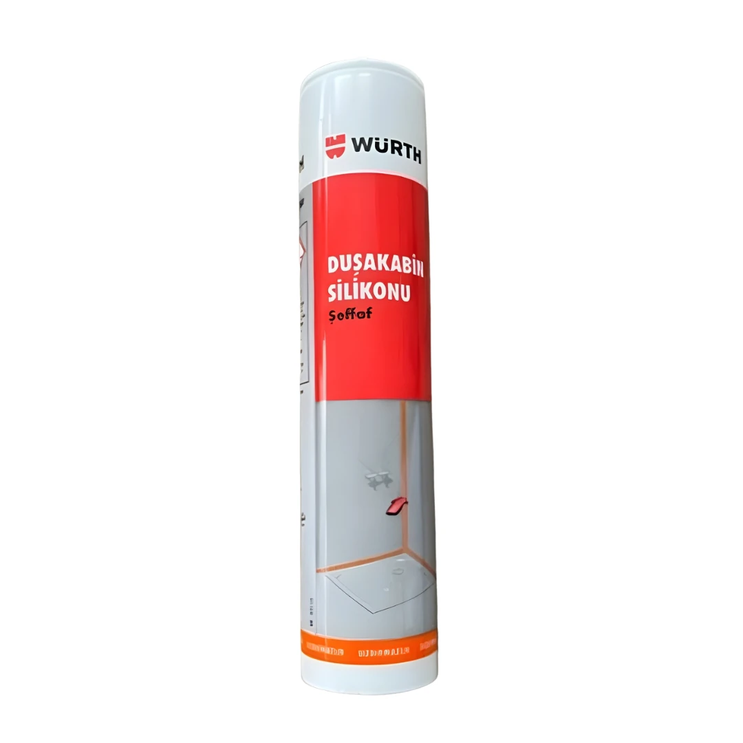 WÜRTH SİLİKON 310 ML ŞEFFAF DUŞAKABİN