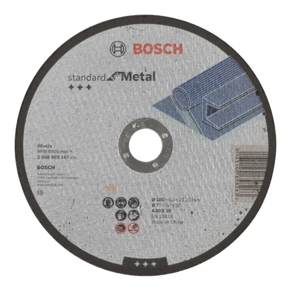 BOSCH METAL KESME TASI SDMetal 180*3,0 mm Düz