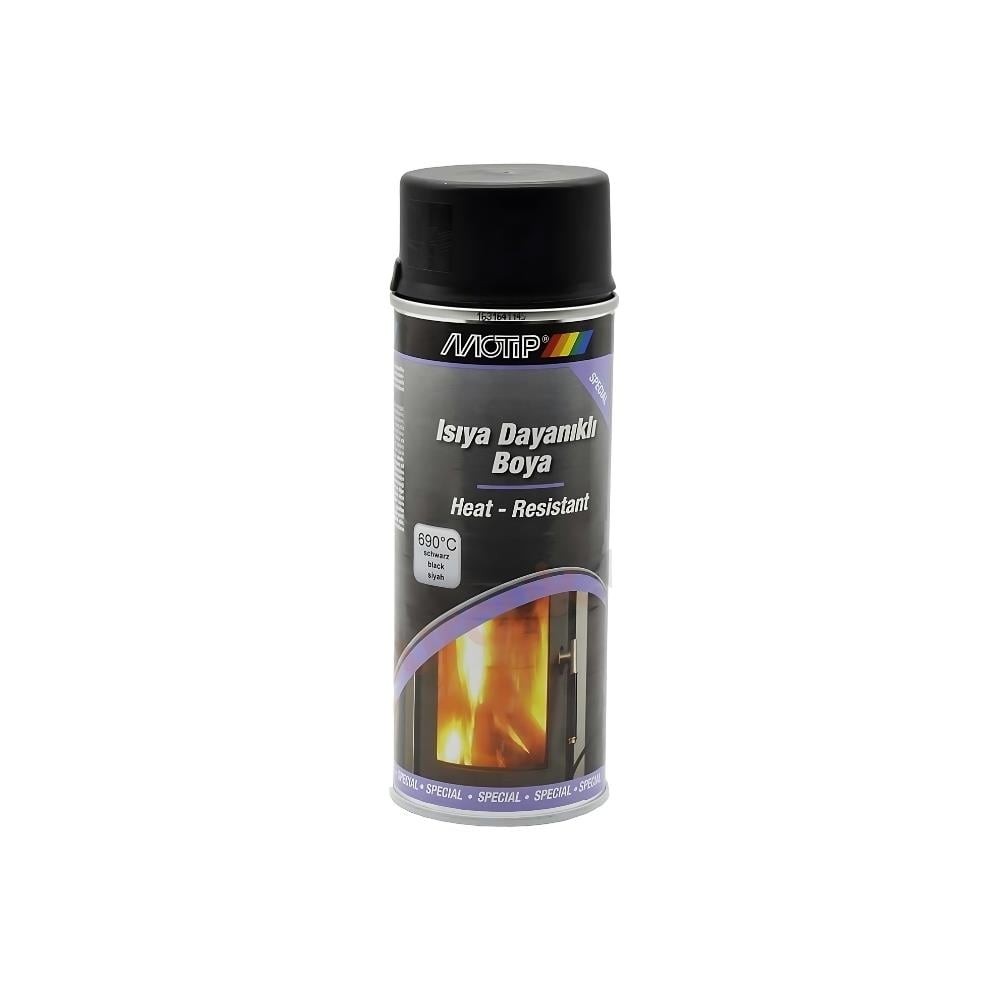 SPREY BOYA 400 ML MOTIP ISIYA DAYANIKLI SIYAH 690 C°