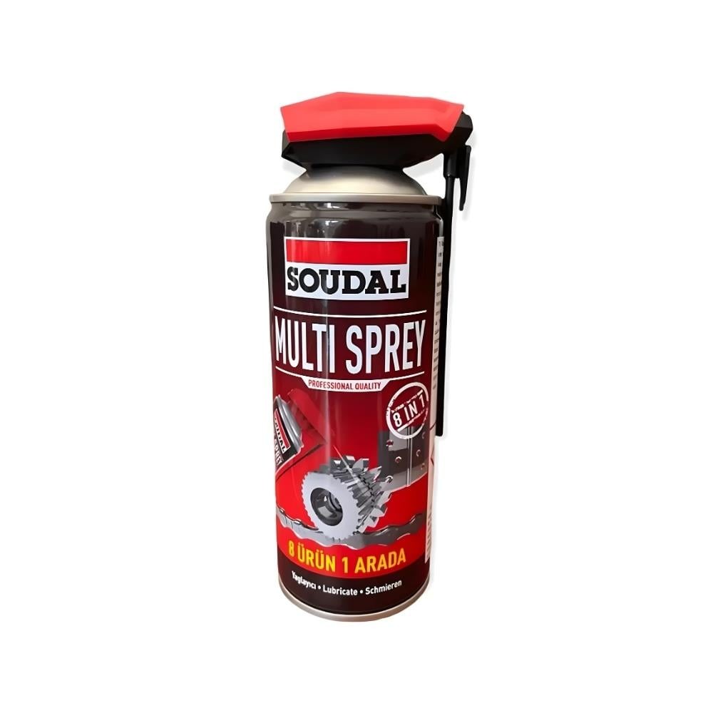 MULTI SPREY 8 ÜRÜN 1 ARADA YAGLAYICI -PAS SÖKÜCÜ 400ML SOUDAL
