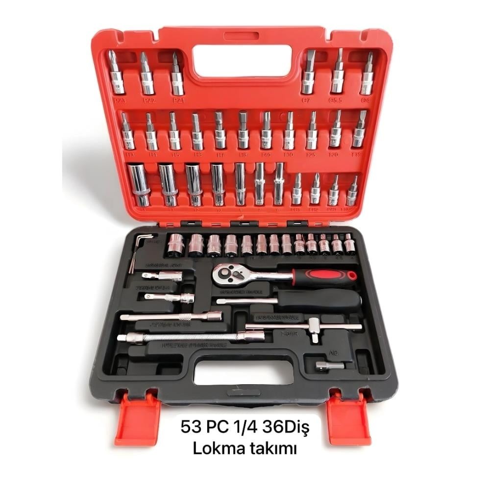 LOKMA TAKIMI 53 PARÇA 1/4"