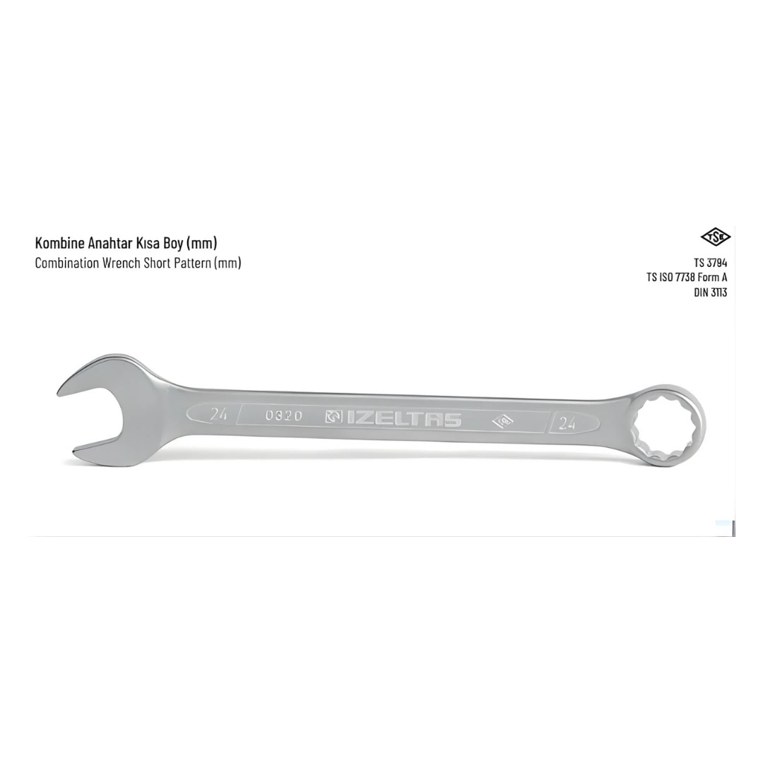 İZELTAŞ ANAHTAR. KOMBİNE KISA 13 NO