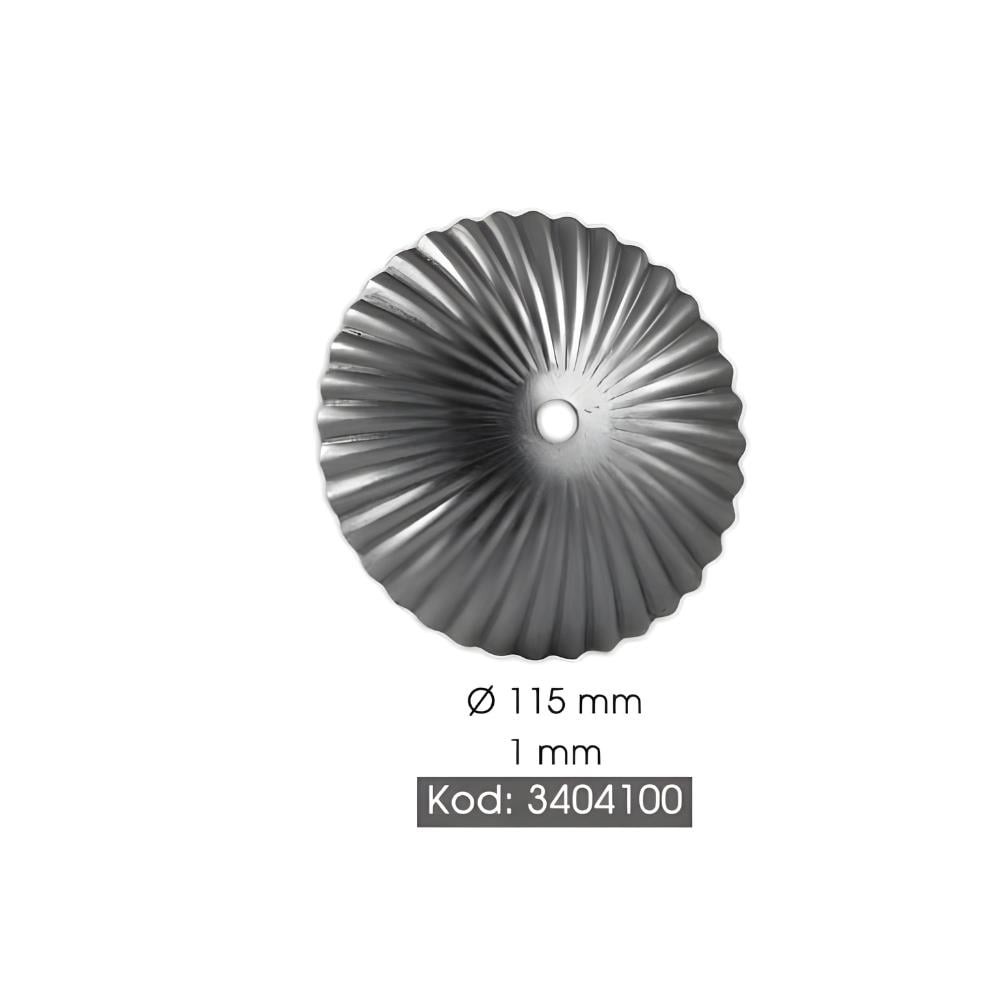 FERFORJE 3404108 ROZET sayfa117 0,80mm 115 mm çap