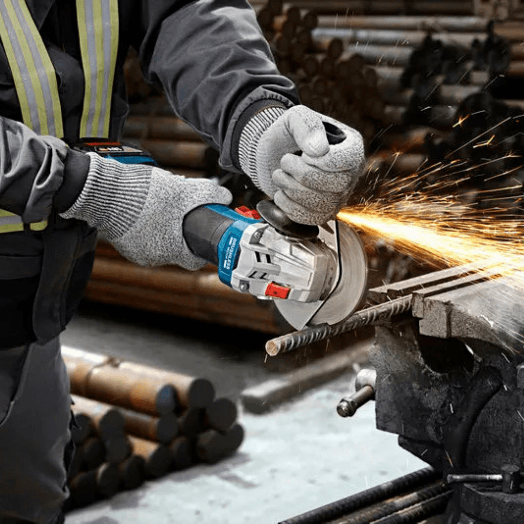 BOSCH AKÜLÜ TAŞLAMA MAKİNESİ 115 MM GWS 18V-8 (1x4.0Ah;)