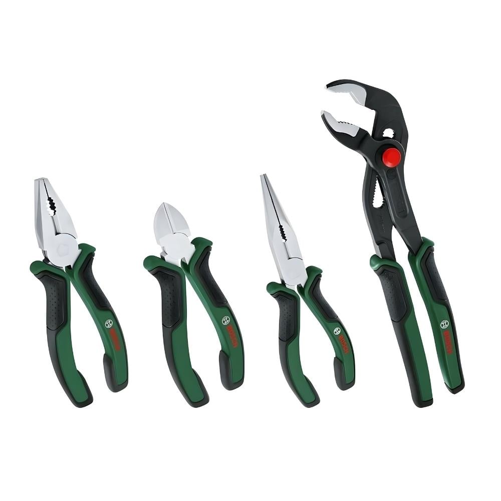 BOSCH PENSE SETİ YEŞİL 4 PARÇA (PENSE YANKESKİ KARGABURUN FORT PENSE)