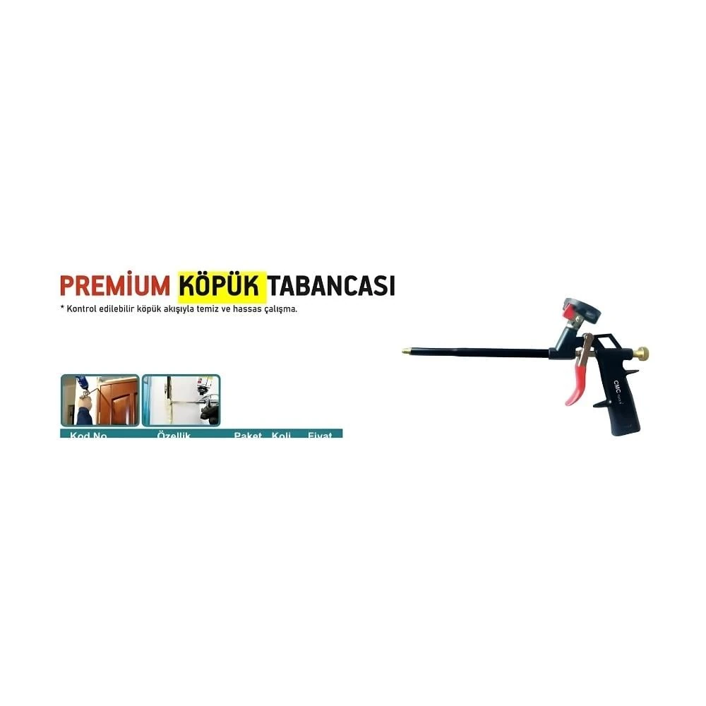 KÖPÜK TABANCASI METAL CMC2512