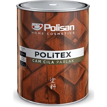 POLİSAN CAM CİLA PARLAK POLİTEX  0,75 L