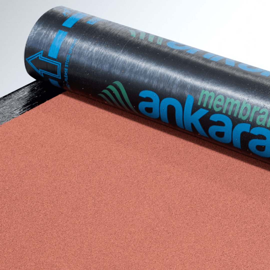 ANKARA MEBRAN KUMLU P4000 DÜZ KIRMIZI  (ARDUAZLI)
