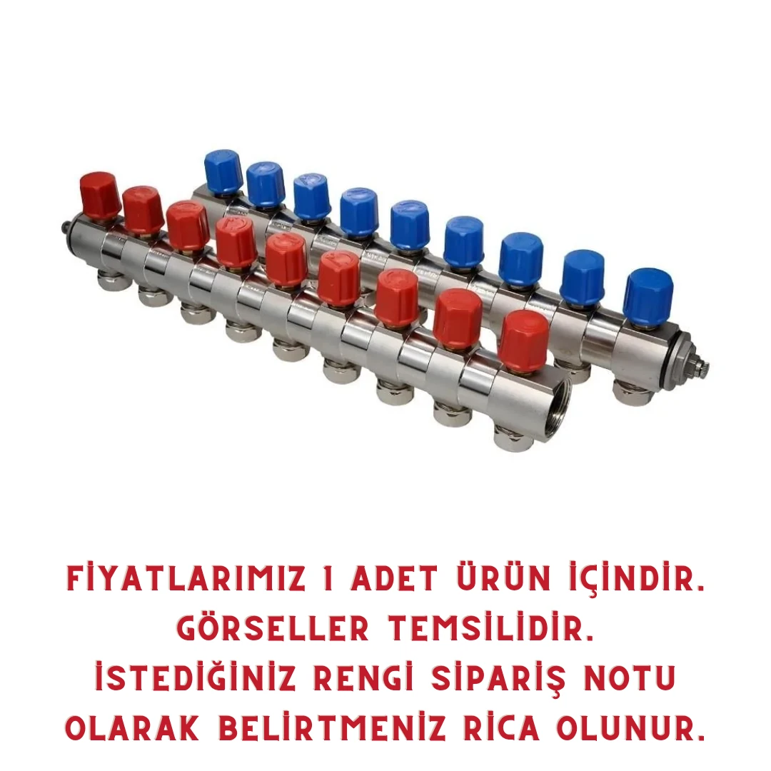 KENDİNDEN VANALI KOLLEKTÖR 9 LU