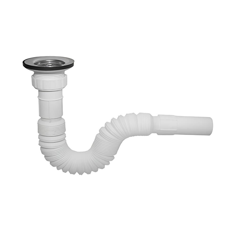 SPIRAL LAVABO HORTUMU KÖRÜKLÜ SIFON (GIRTLAK )