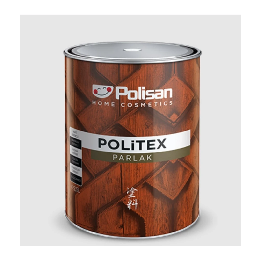 POLİSAN AHŞAP KORUYUCU VERNİKLİ PARLAK POLİTEX MEŞE 0,75 L