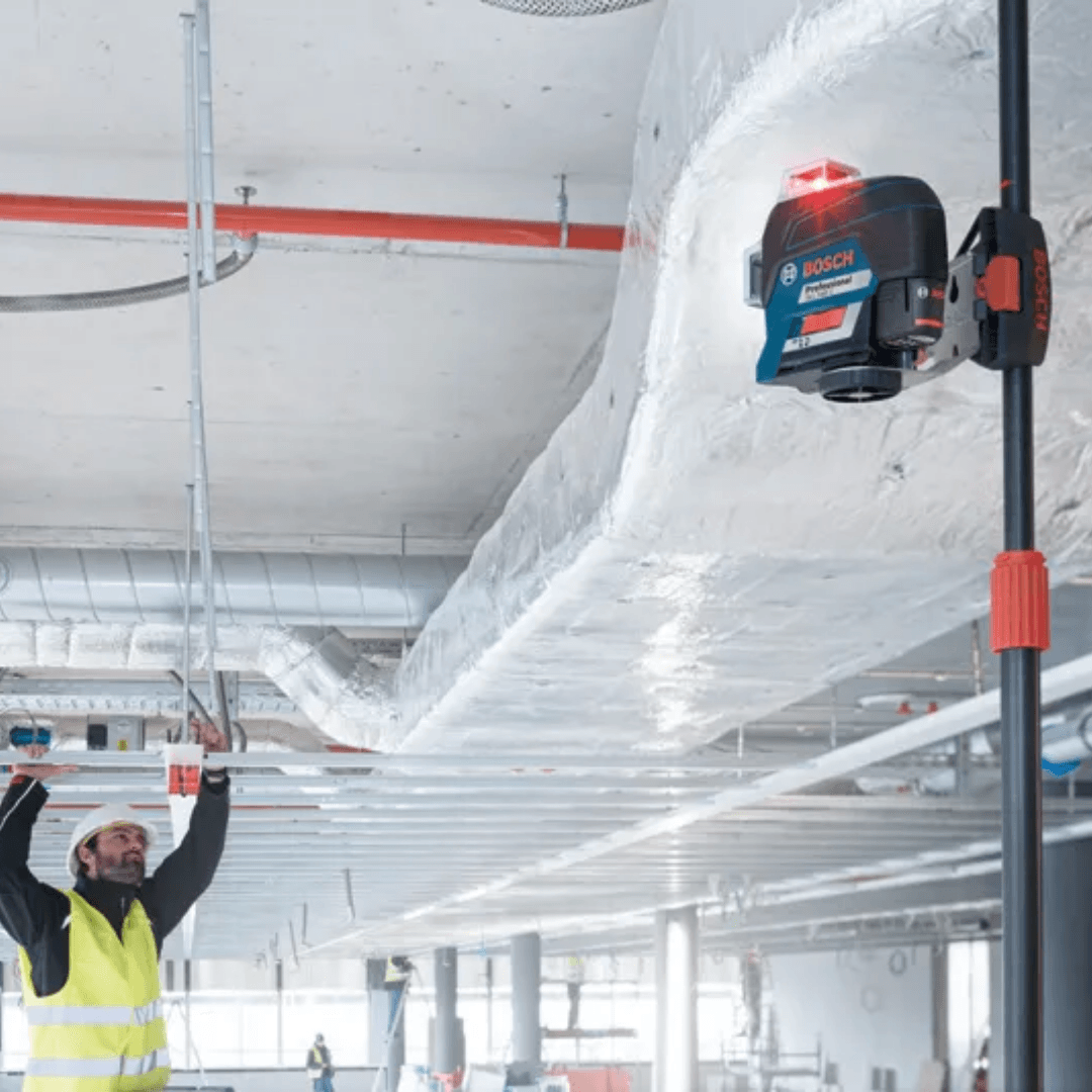 BOSCH LAZER HİZALAMA KIRMIZI ÇİZGİ GLL 3-80 C + BT 150 Tripod