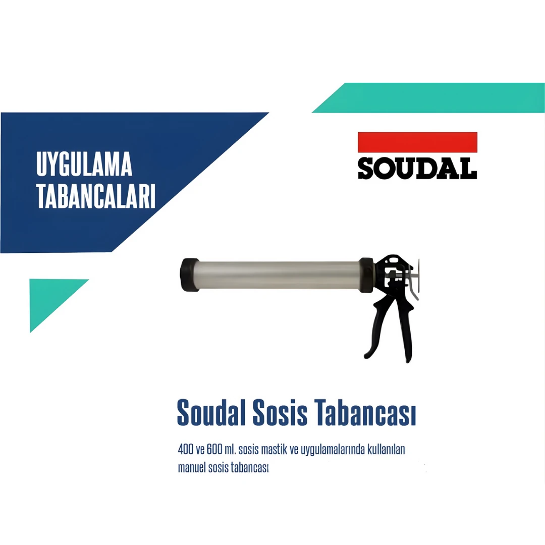 SOSİS SİLİKON TABANCASI - SOUDAL