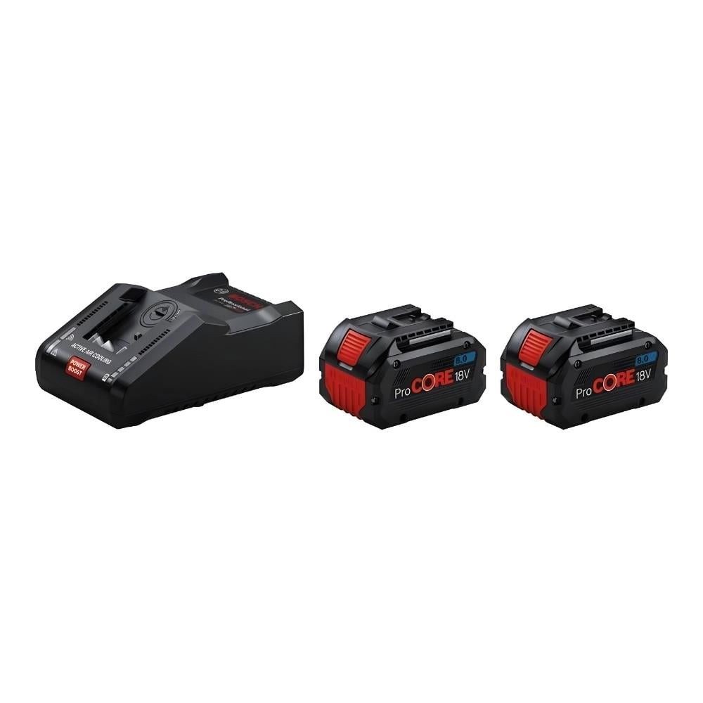 BOSCH YEDEK AKÜ SETI ProCORE (2x8.0Ah+GAL18V) 18V