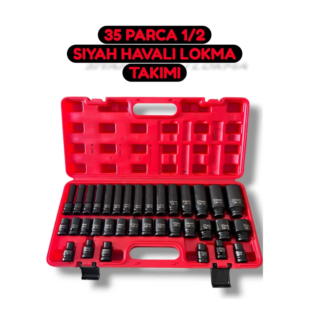 LOKMA TAKIMI SİYAH HAVALI 35 PARÇA 1/2