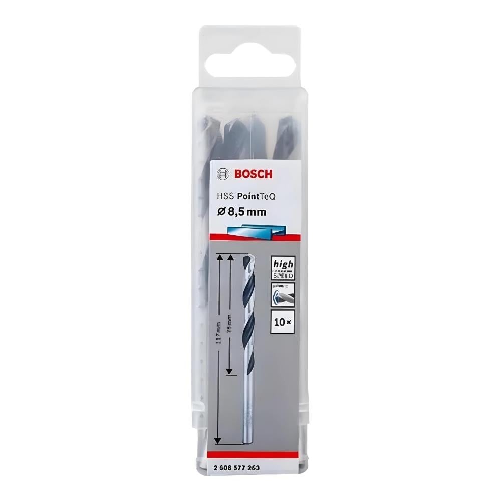 BOSCH HSSPointTeQ Metal Matkap Ucu 8,5mm 10'lu