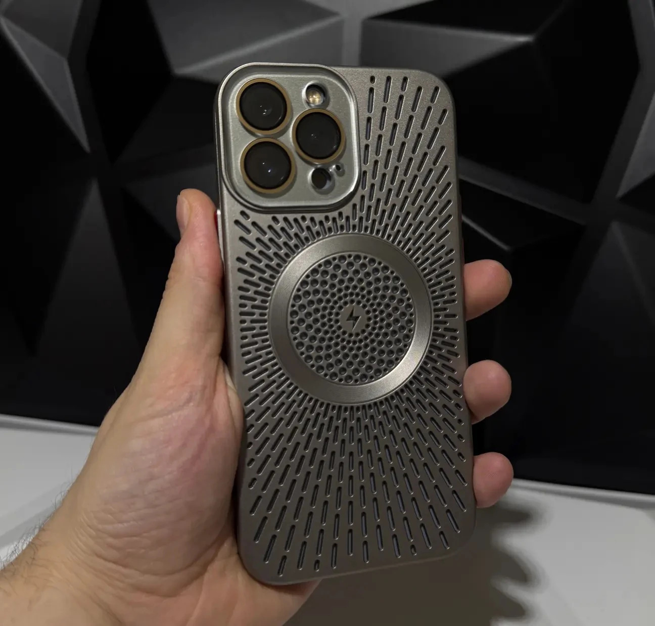 POINT MAGSAFE KILIF KOYU GRİ