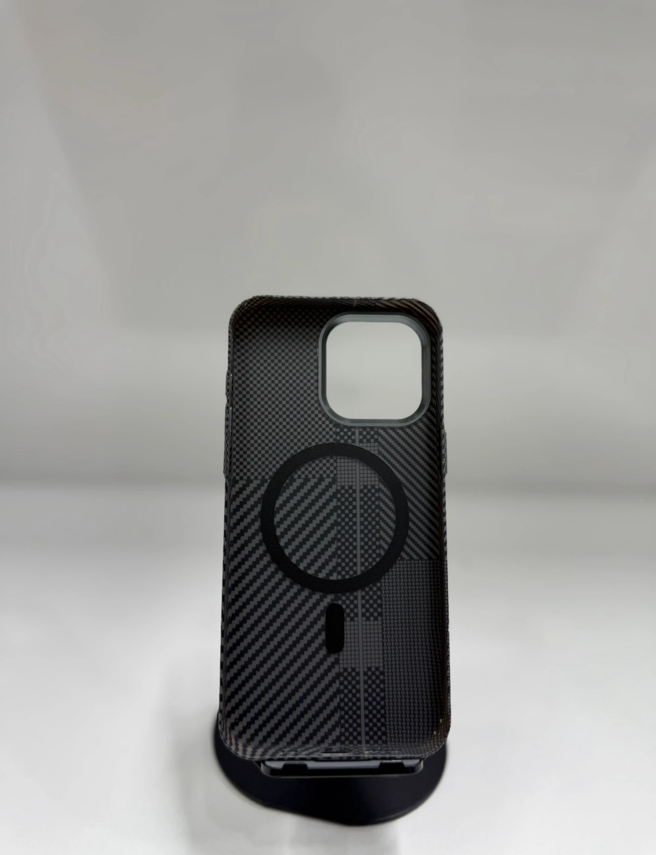Siyah Mat Karbon Şerit Kılıf 