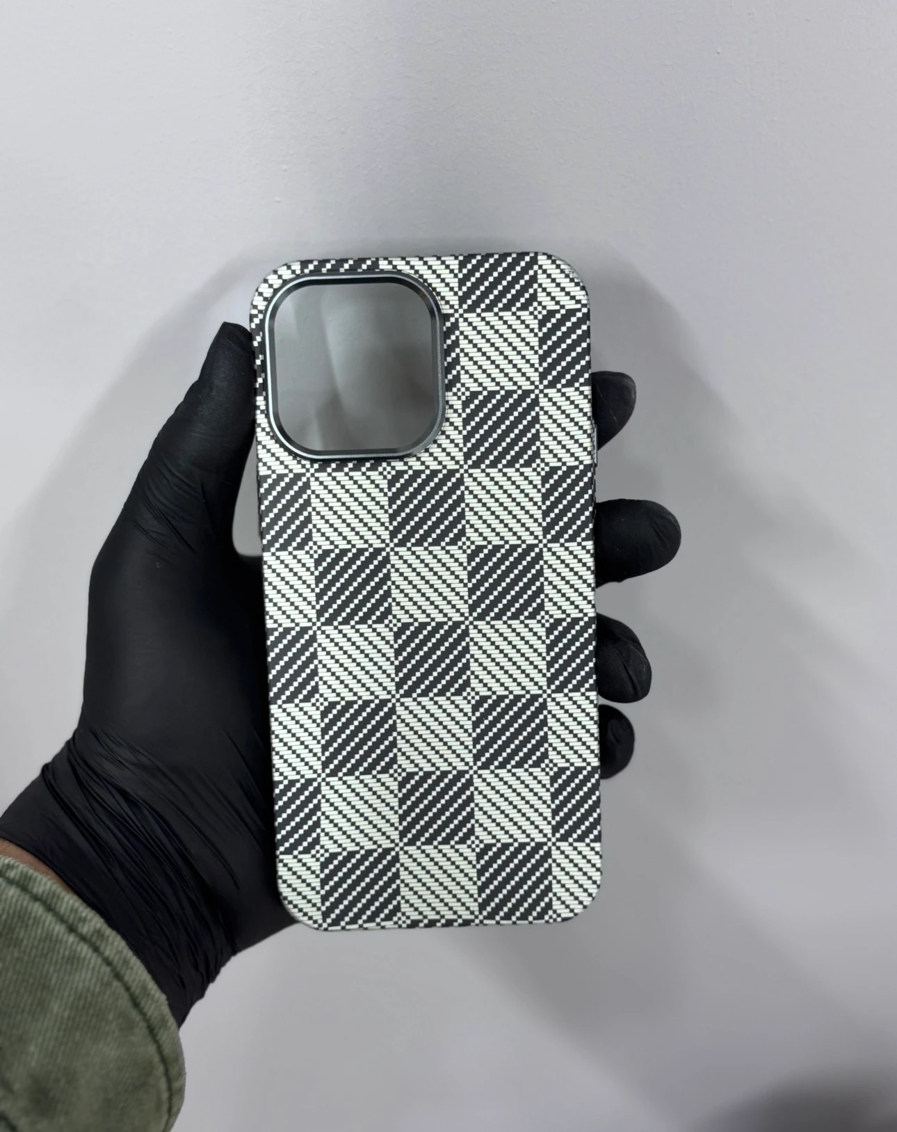 KARBON FİBER DOKU DESEN KILIF 